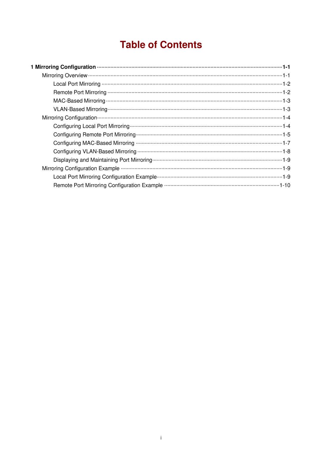 3Com WX3000 operation manual Table of Contents 