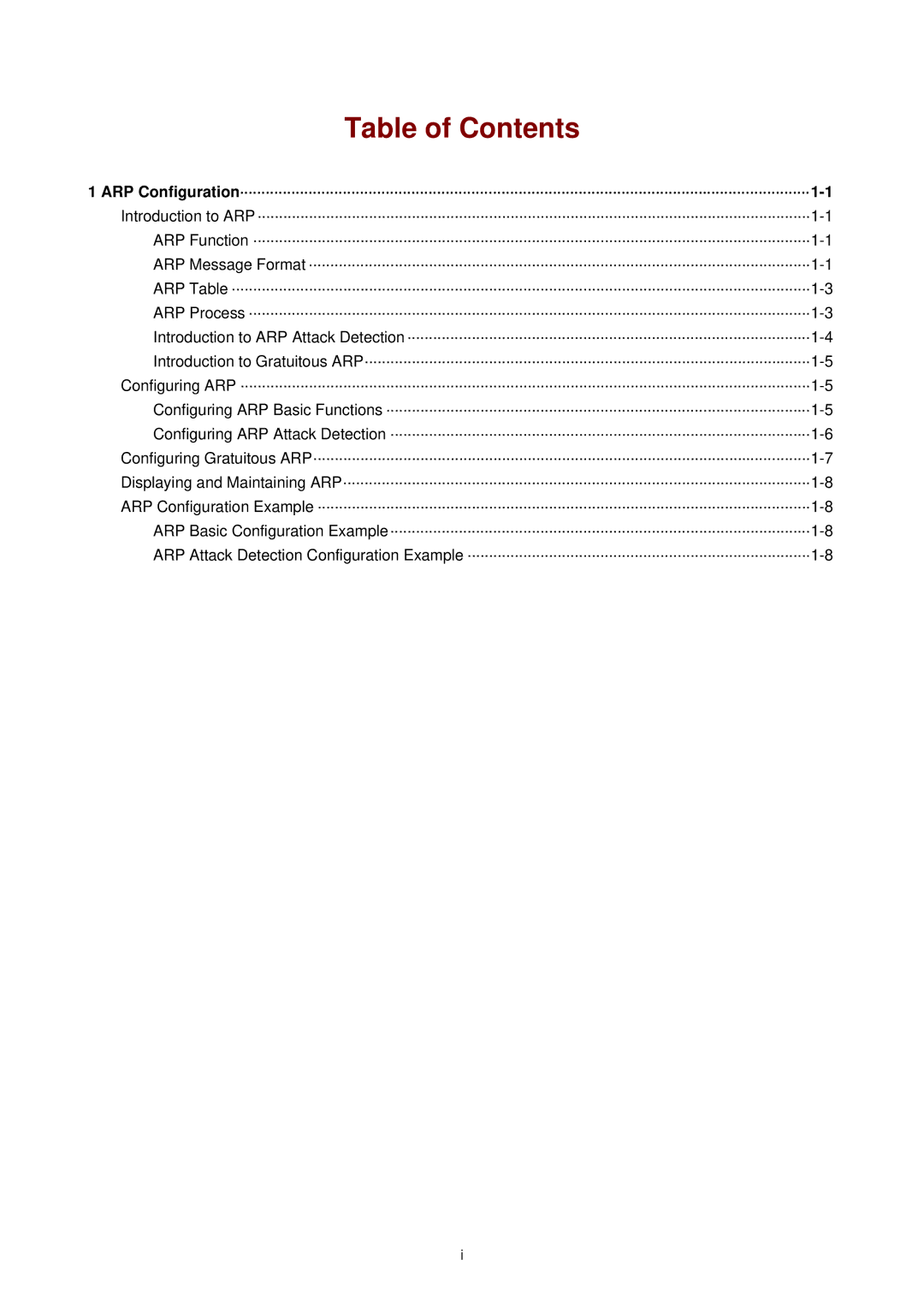 3Com WX3000 operation manual Table of Contents 