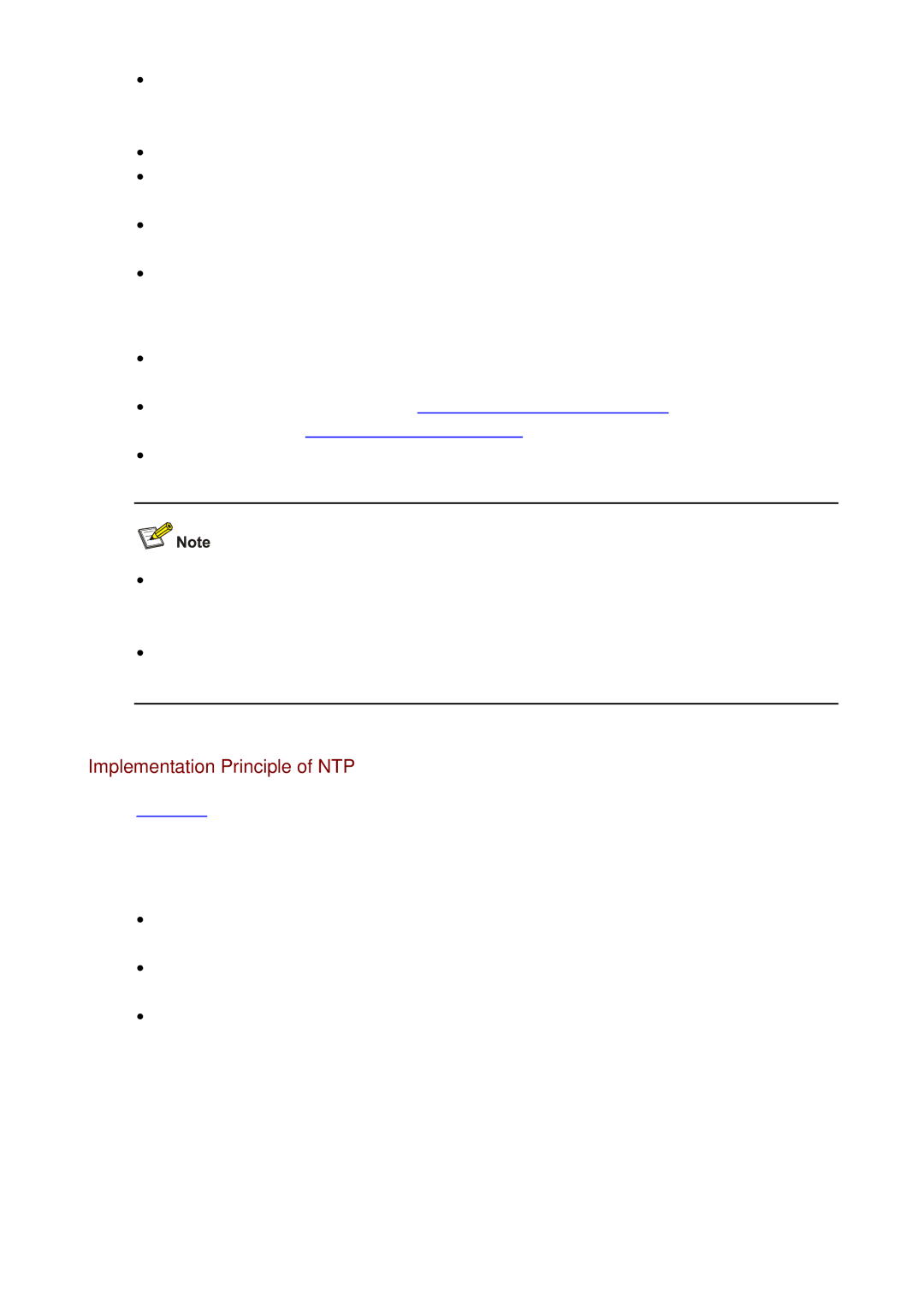 3Com WX3000 operation manual Implementation Principle of NTP 