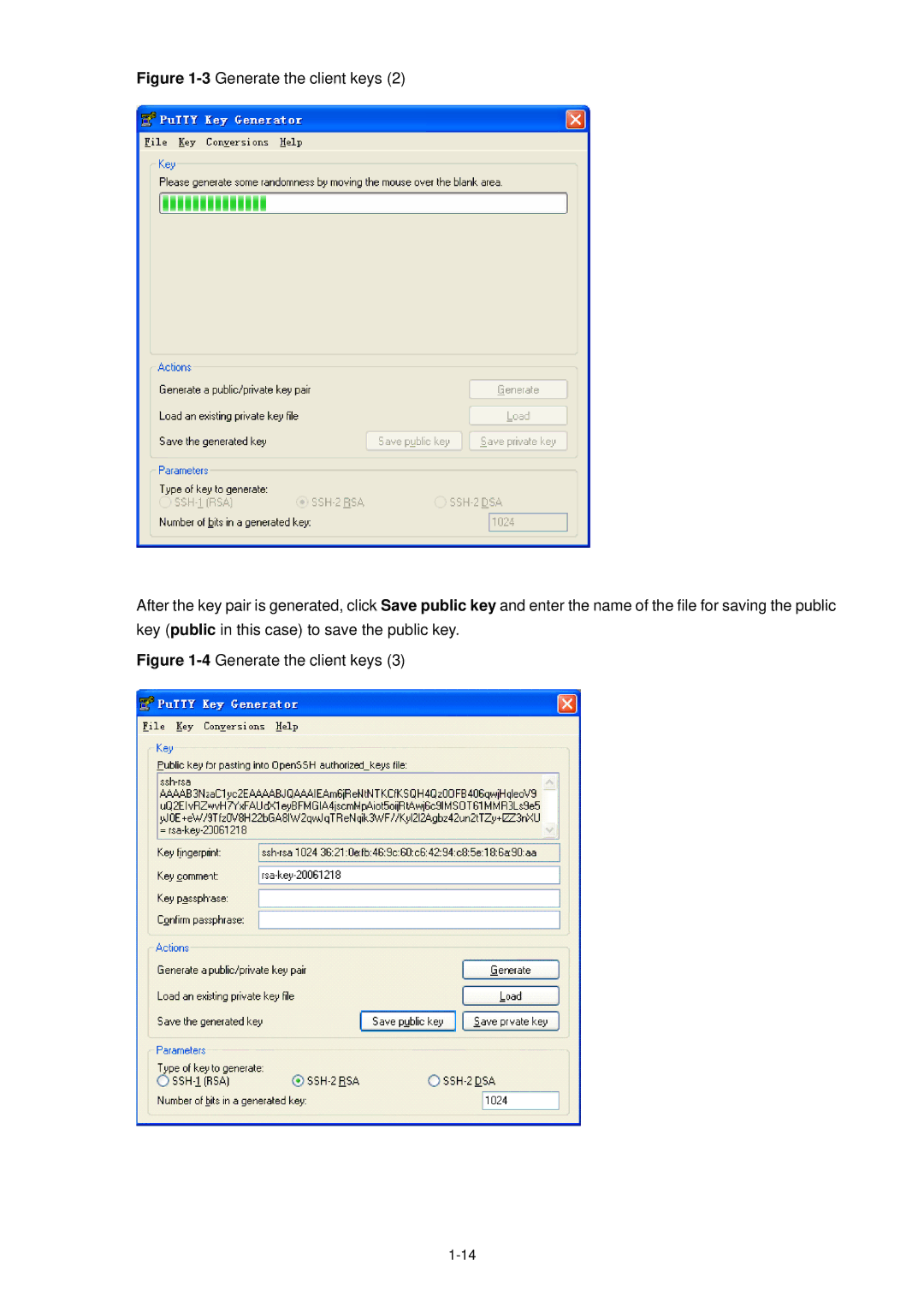 3Com WX3000 operation manual 4Generate the client keys 