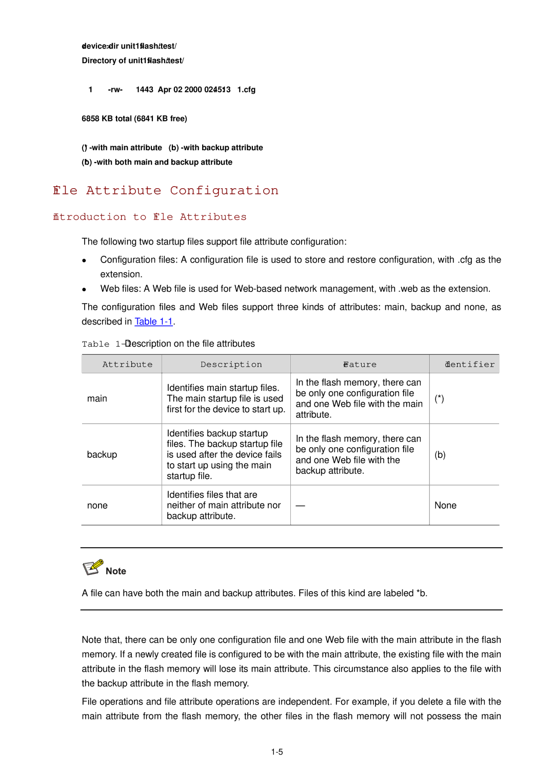 3Com WX3000 File Attribute Configuration, Introduction to File Attributes, Attribute Description Feature Identifier 