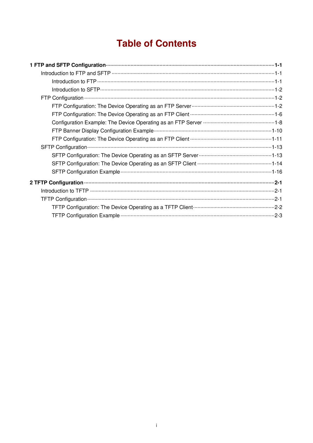 3Com WX3000 operation manual Table of Contents 