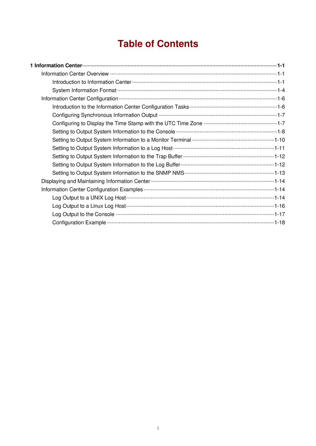 3Com WX3000 operation manual Table of Contents 