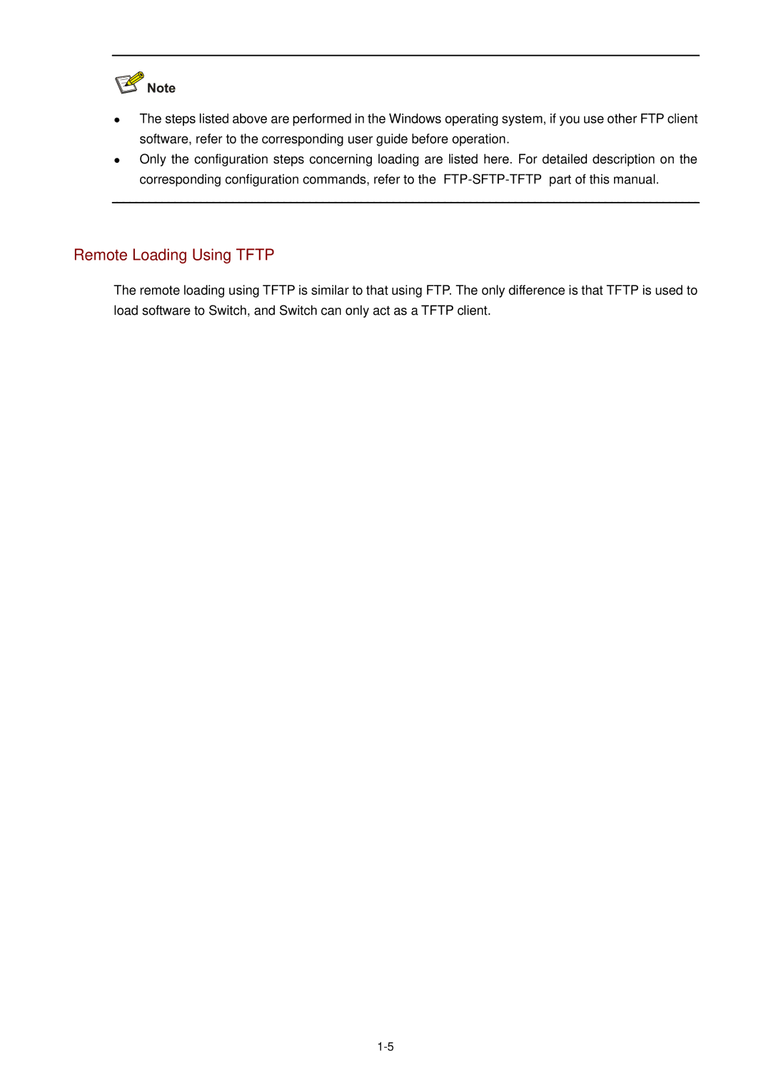 3Com WX3000 operation manual Remote Loading Using Tftp 