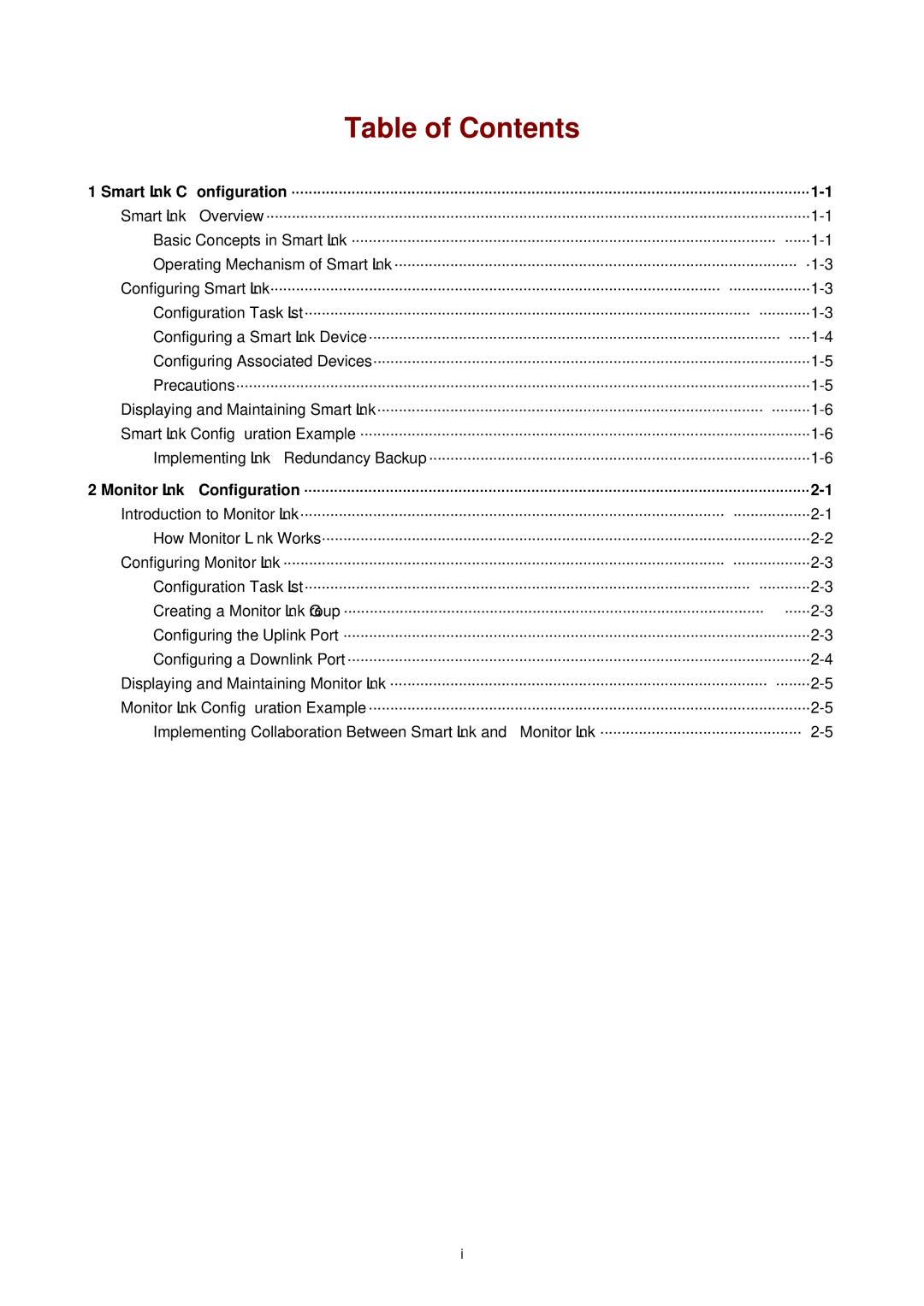 3Com WX3000 operation manual Table of Contents 