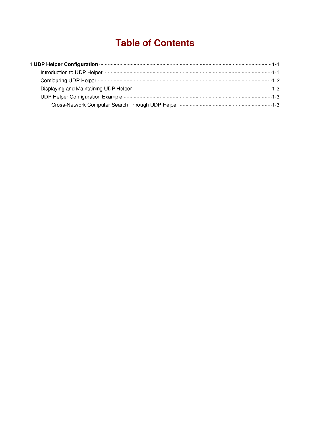 3Com WX3000 operation manual Table of Contents 