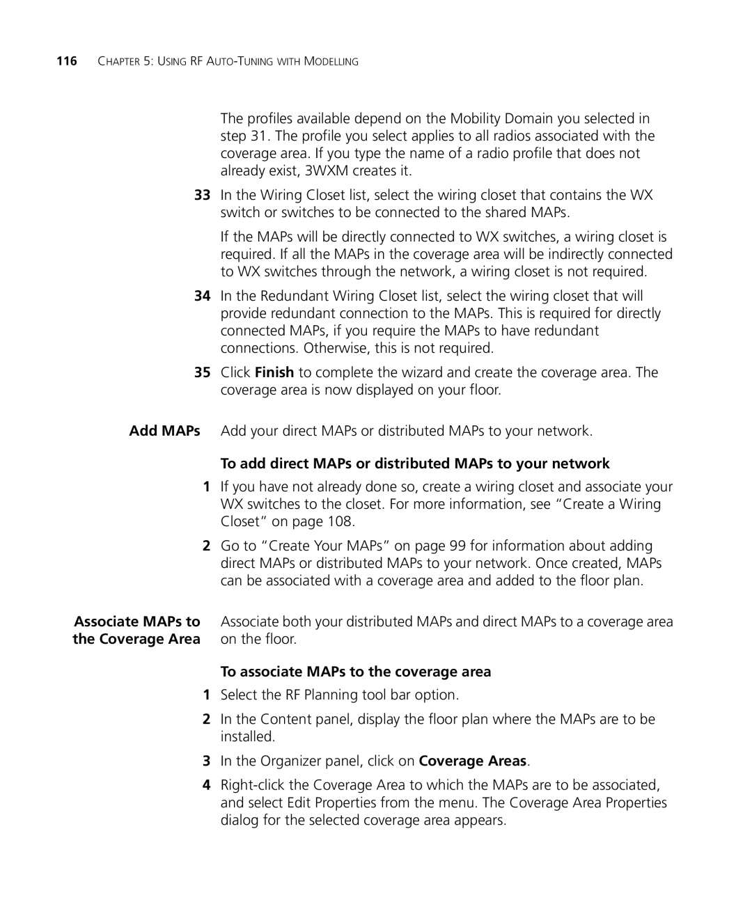 3Com WX1200 3CRWX120695A, WXR100 3CRWXR10095A manual To add direct MAPs or distributed MAPs to your network, On the floor 