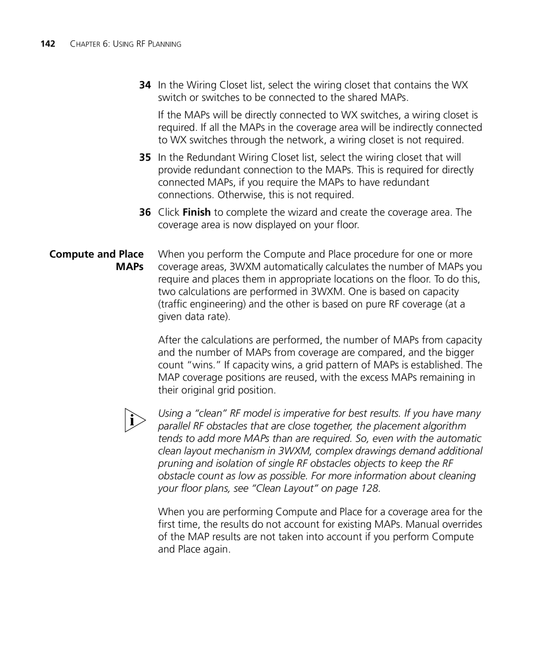 3Com WX4400 3CRWX440095A, WXR100 3CRWXR10095A, WX1200 3CRWX120695A manual Using RF Planning 