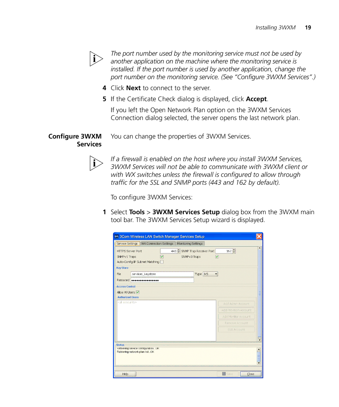 3Com WX4400 3CRWX440095A, WXR100 3CRWXR10095A, WX1200 3CRWX120695A manual Services 