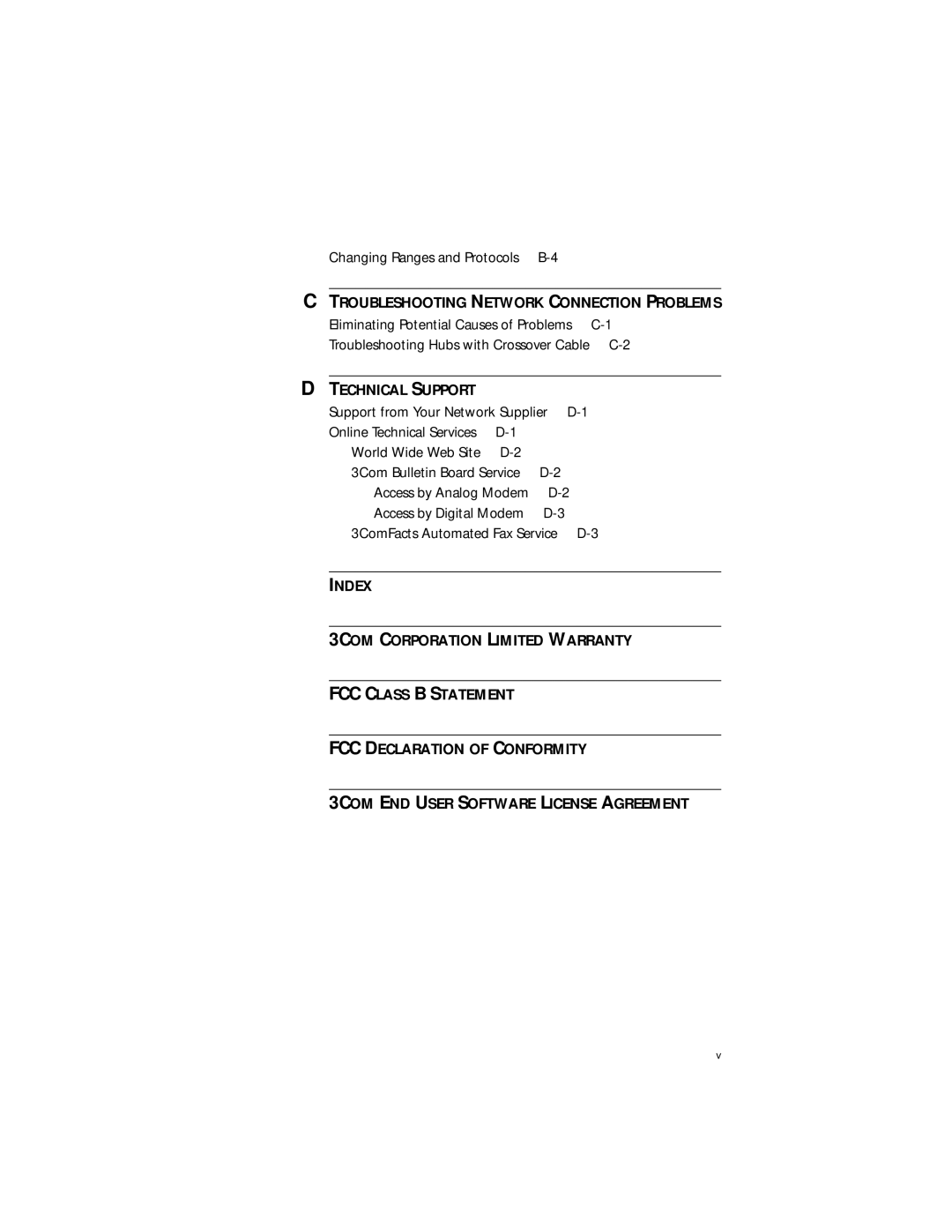 3Com XLPCI manual Troubleshooting Network Connection Problems 