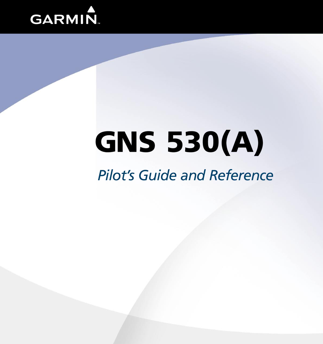 3D Connexion GNS 530(A) manual GNS 530A 