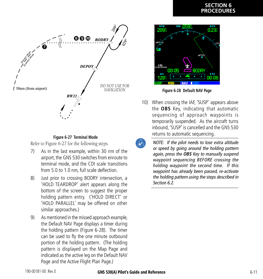 3D Connexion GNS 530(A) manual , Refer to -27 for the following steps 