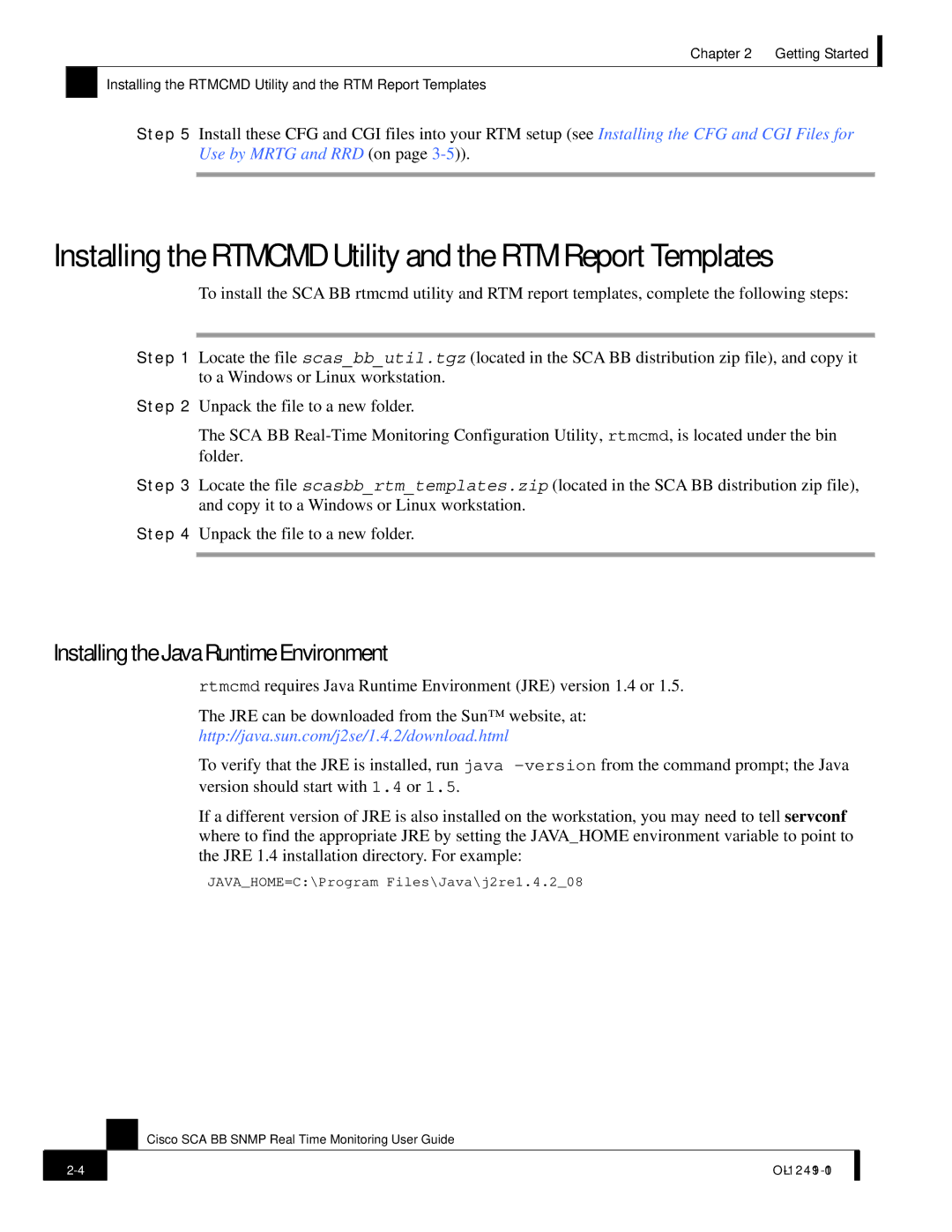 3D Connexion OL-12491-01 manual Installing the Rtmcmd Utility and the RTM Report Templates 