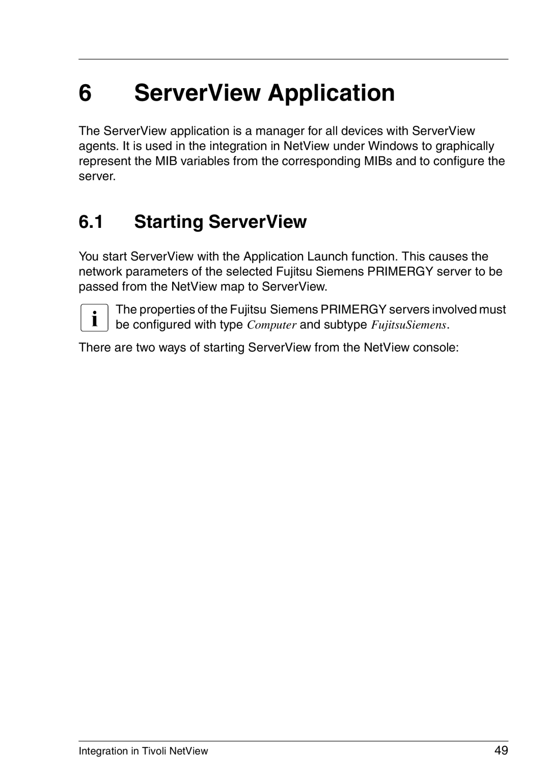 3D Connexion TivoII manual ServerView Application, Starting ServerView 