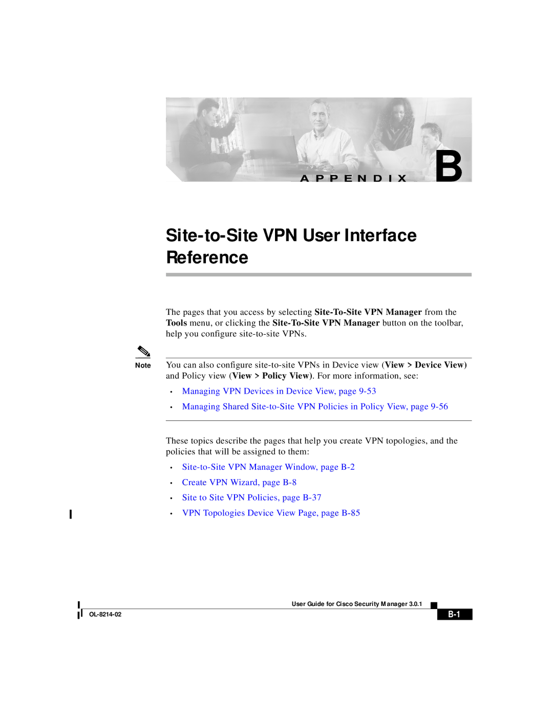 3D Innovations 3.0.1 appendix Site-to-Site VPN User Interface Reference 