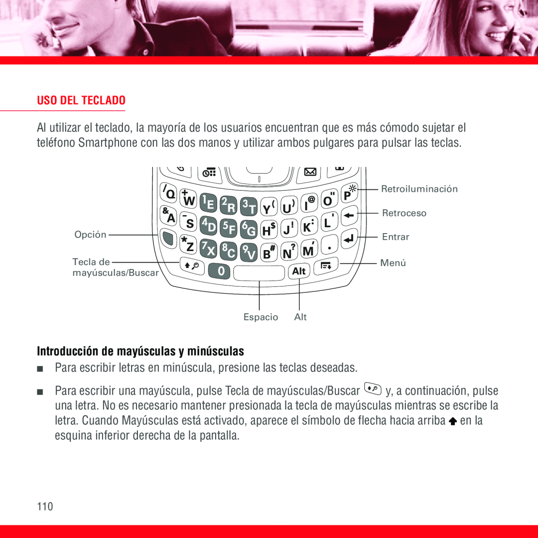 3D Innovations 700P manual Introducción de mayúsculas y minúsculas, Uso Del Teclado 