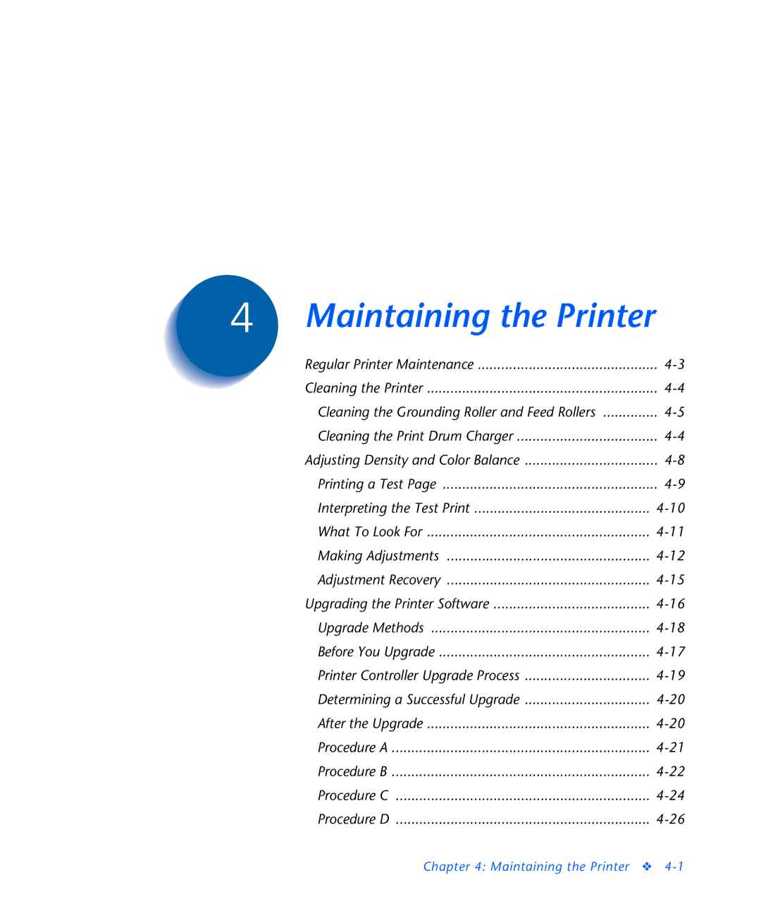 3D Innovations NC60 manual Maintaining the Printer 