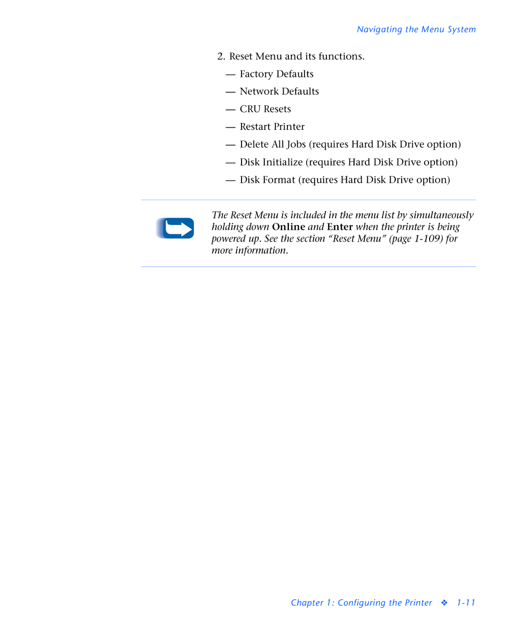 3D Innovations NC60 manual Navigating the Menu System 