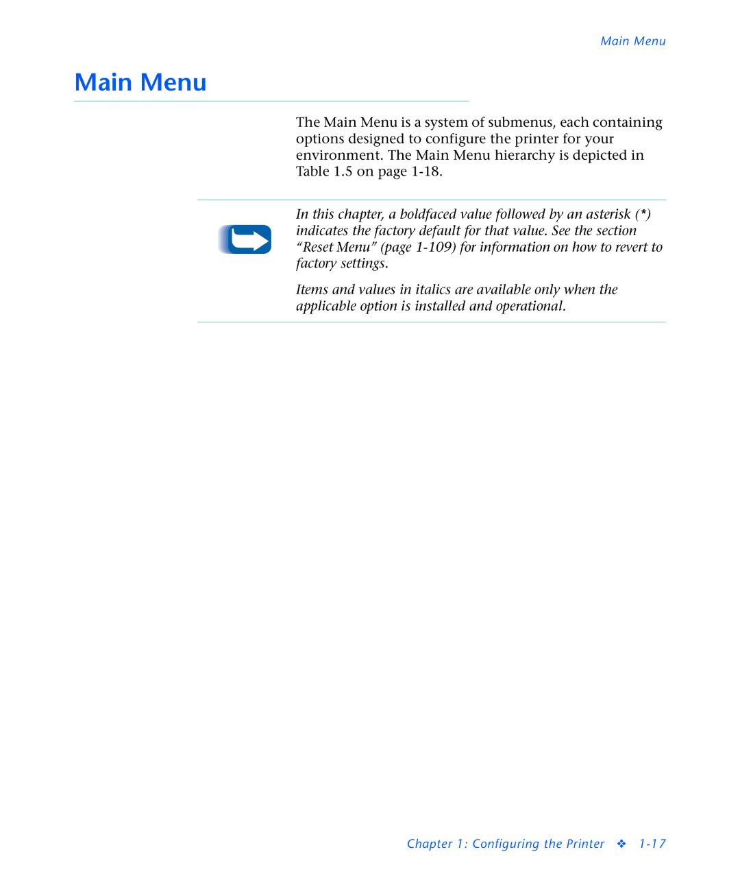 3D Innovations NC60 manual Main Menu 