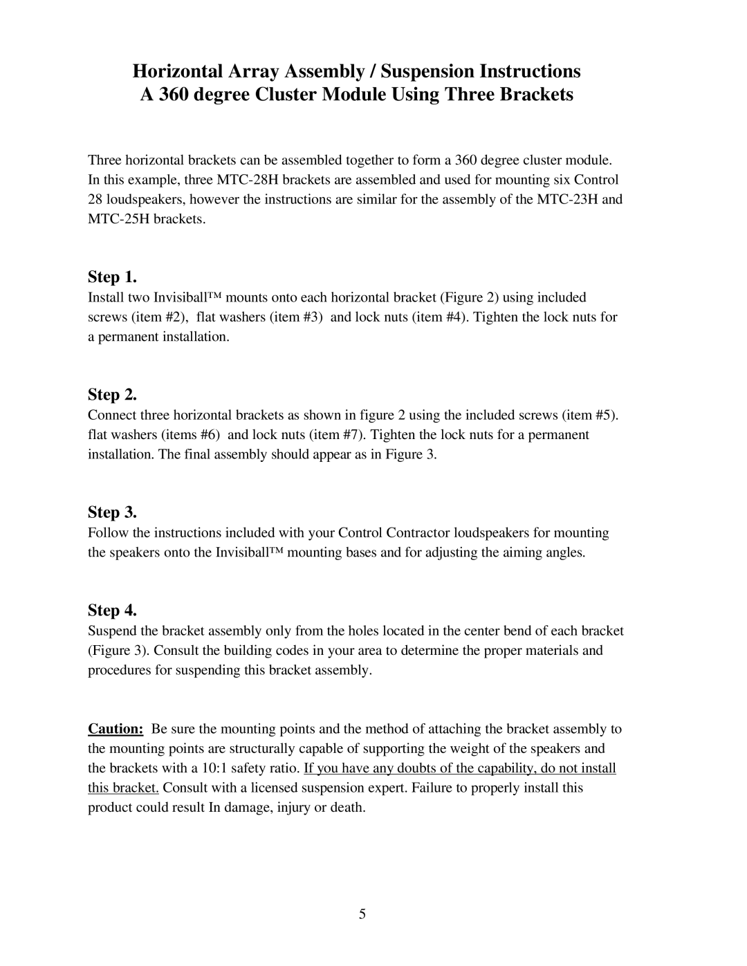 3G Green Green Globe MTC-28H installation instructions Step 