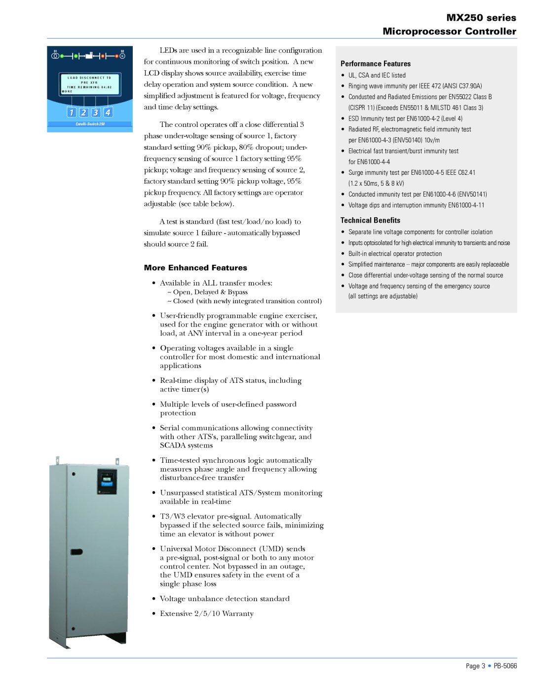 3G Green Green Globe ZTS Series MX250 series Microprocessor Controller, More Enhanced Features, Technical Benefits 