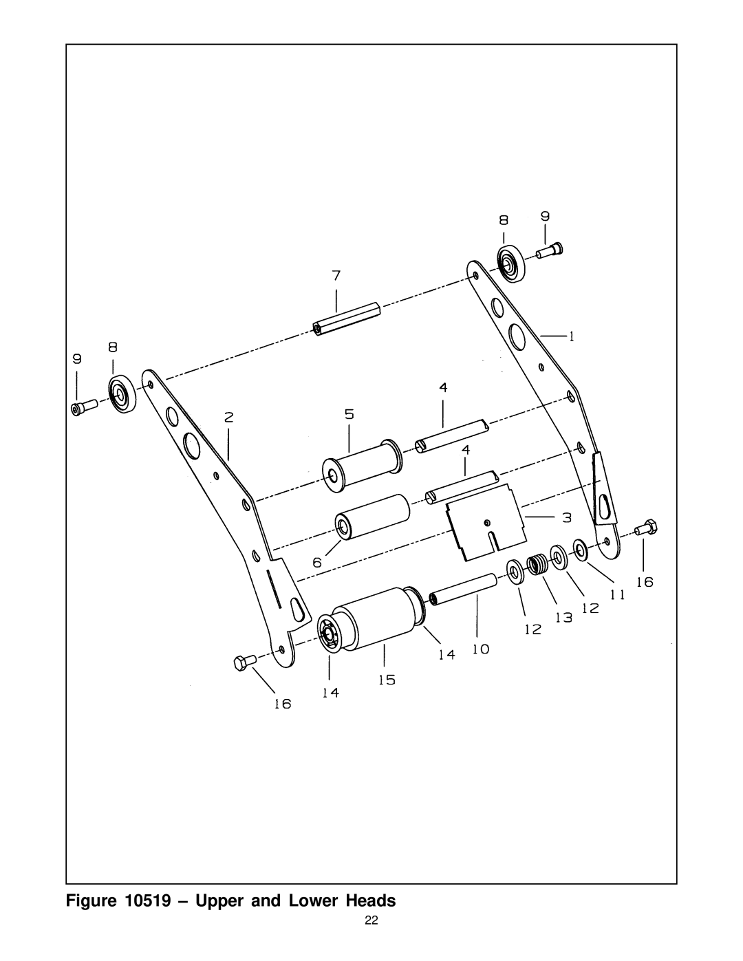 3M 10500 operating instructions Upper and Lower Heads 