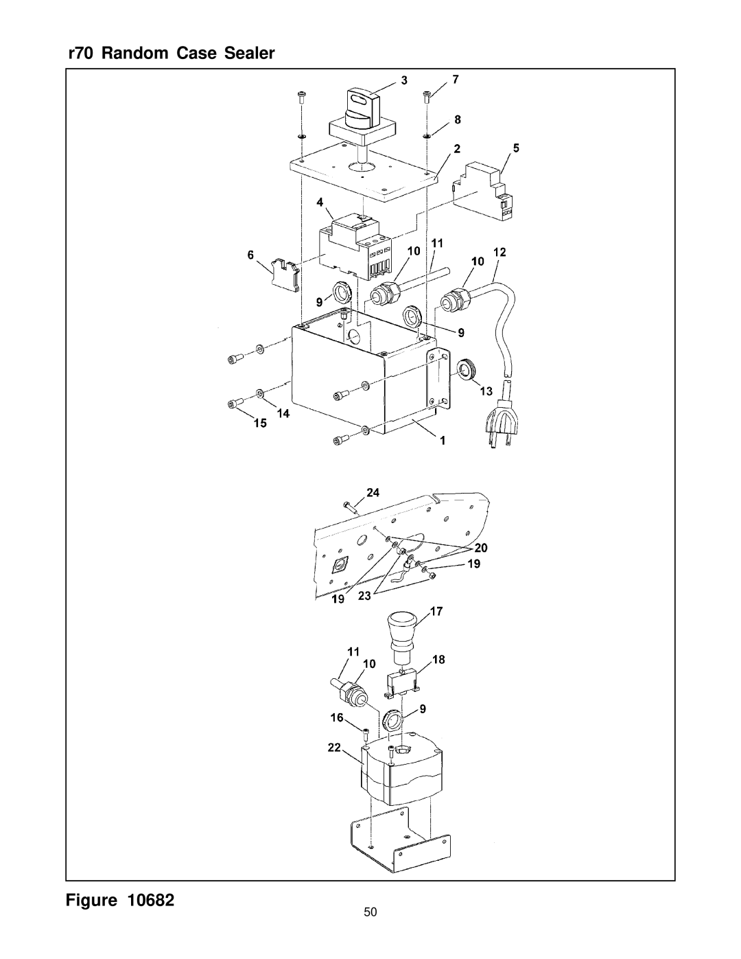 3M 10700, MN55144-1000 manual R70 Random Case Sealer 