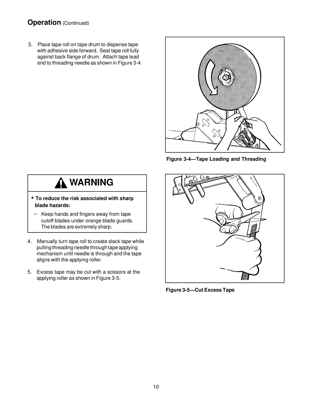 3M 10700, MN55144-1000 manual Cut Excess Tape 