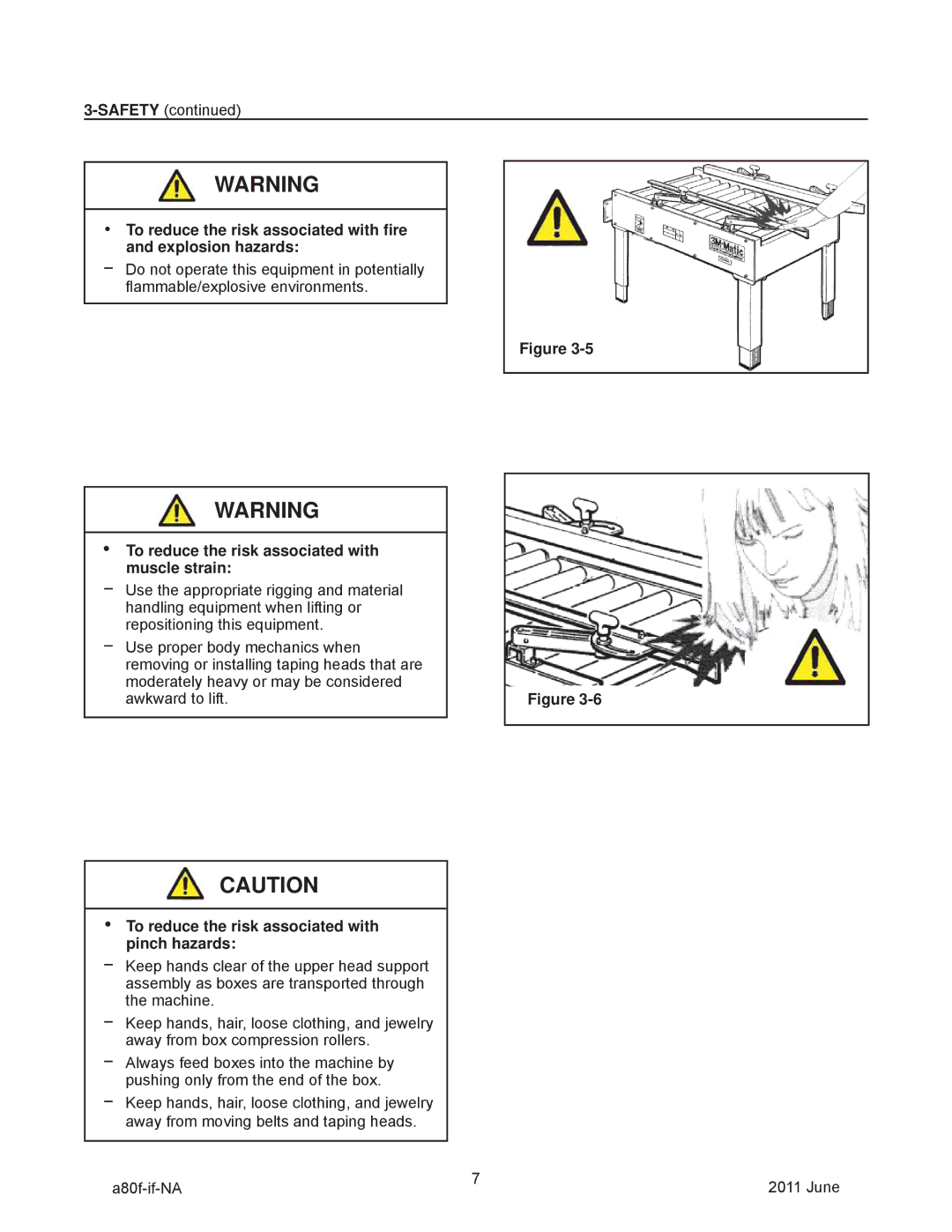 3M 11000 To reduce the risk associated with muscle strain, To reduce the risk associated with pinch hazards 