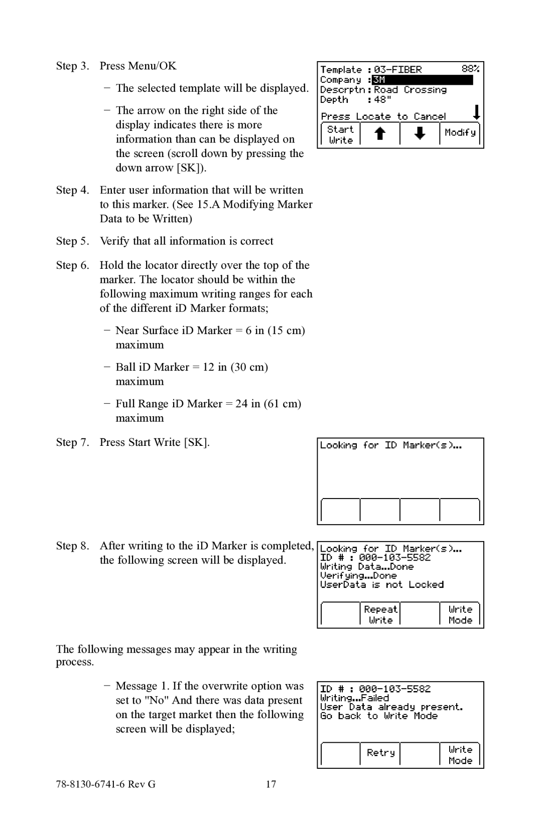 3M 1420E-iD, 1420-iD manual Rev G 