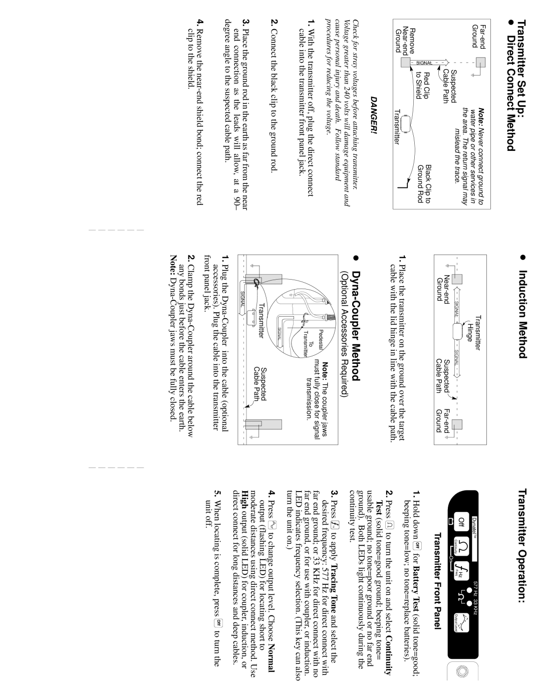 3M 2210 manual Dyna-Coupler Method, Optional Accessories Required 