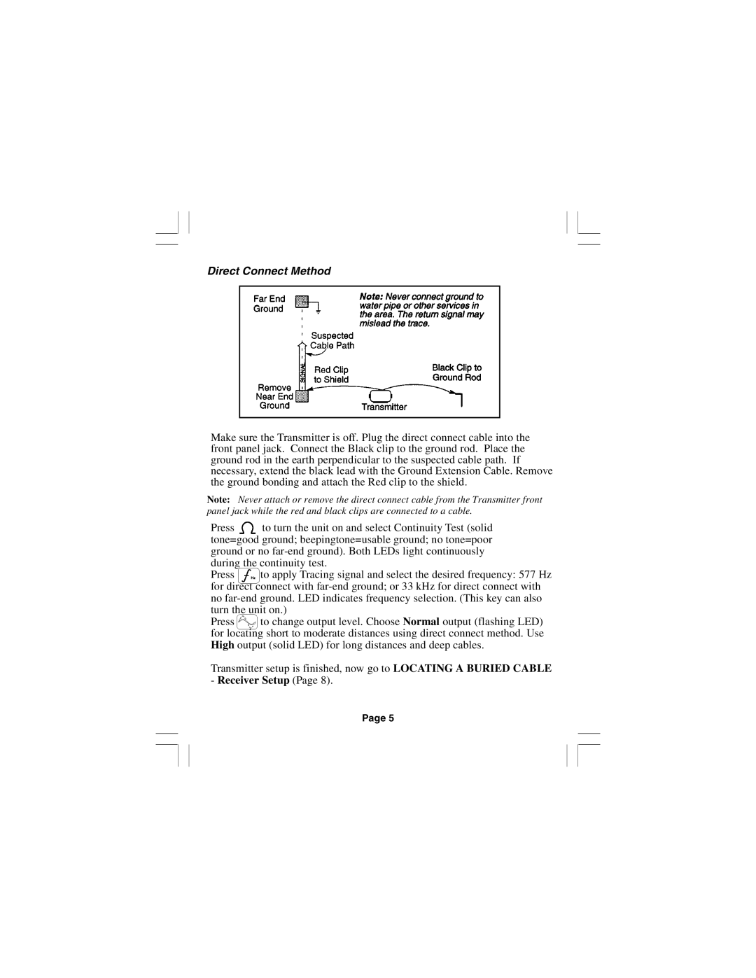 3M 2210E manual Direct Connect Method 