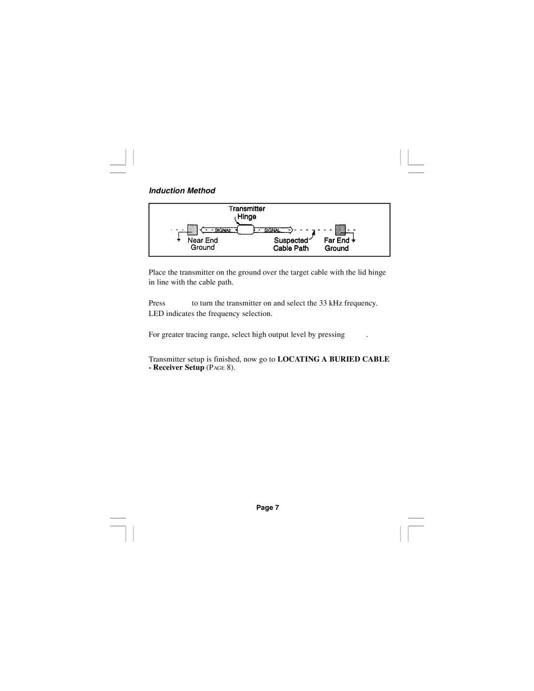 3M 2210E manual Induction Method 