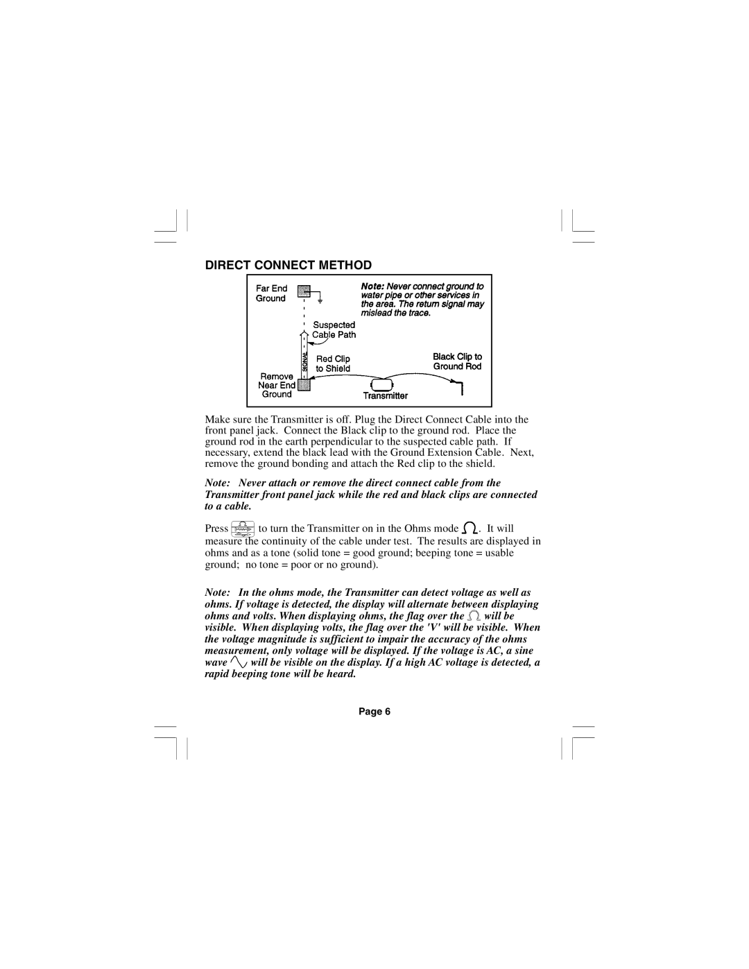 3M 2273E, 2250E manual Direct Connect Method 