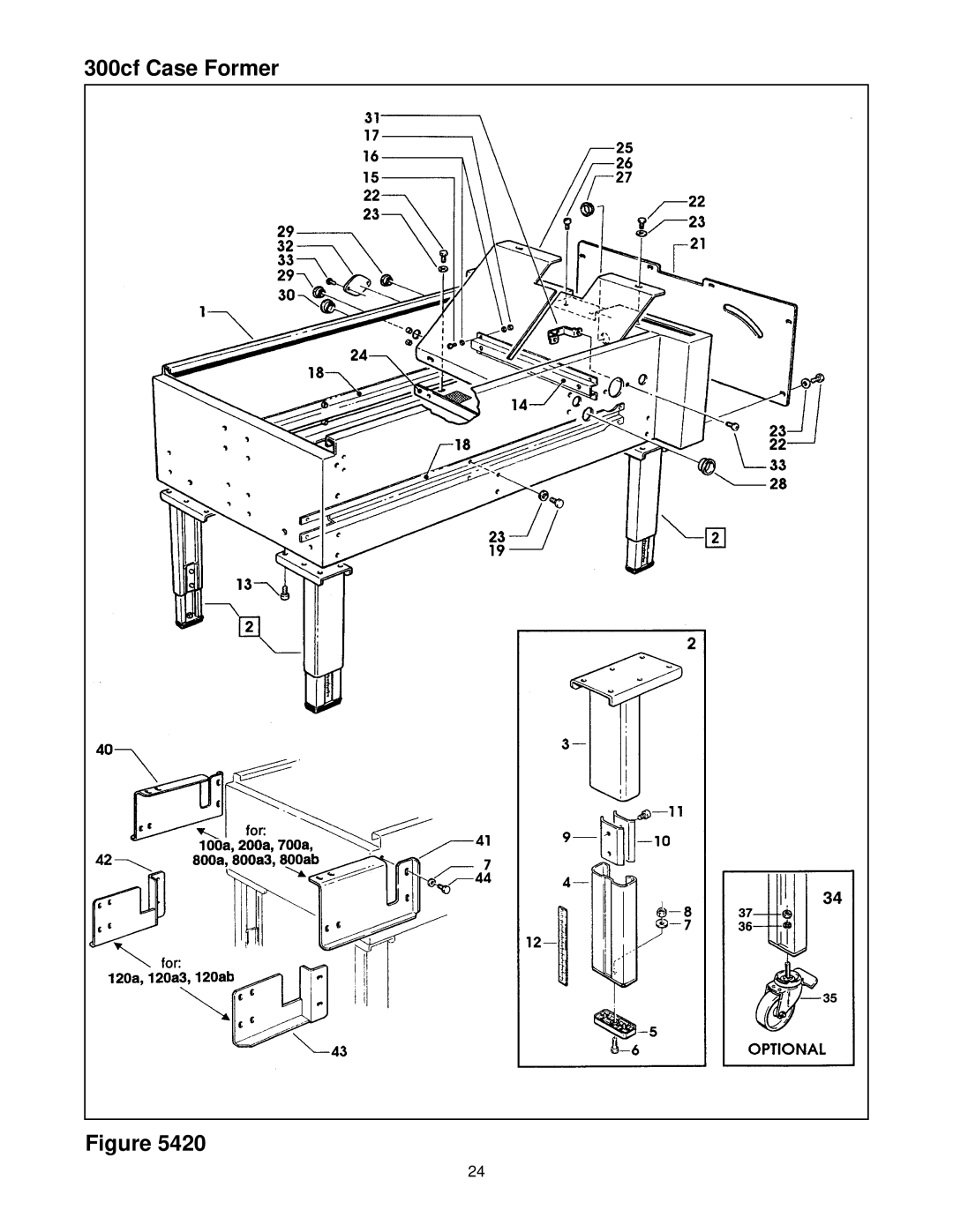 3M manual 300cf Case Former 