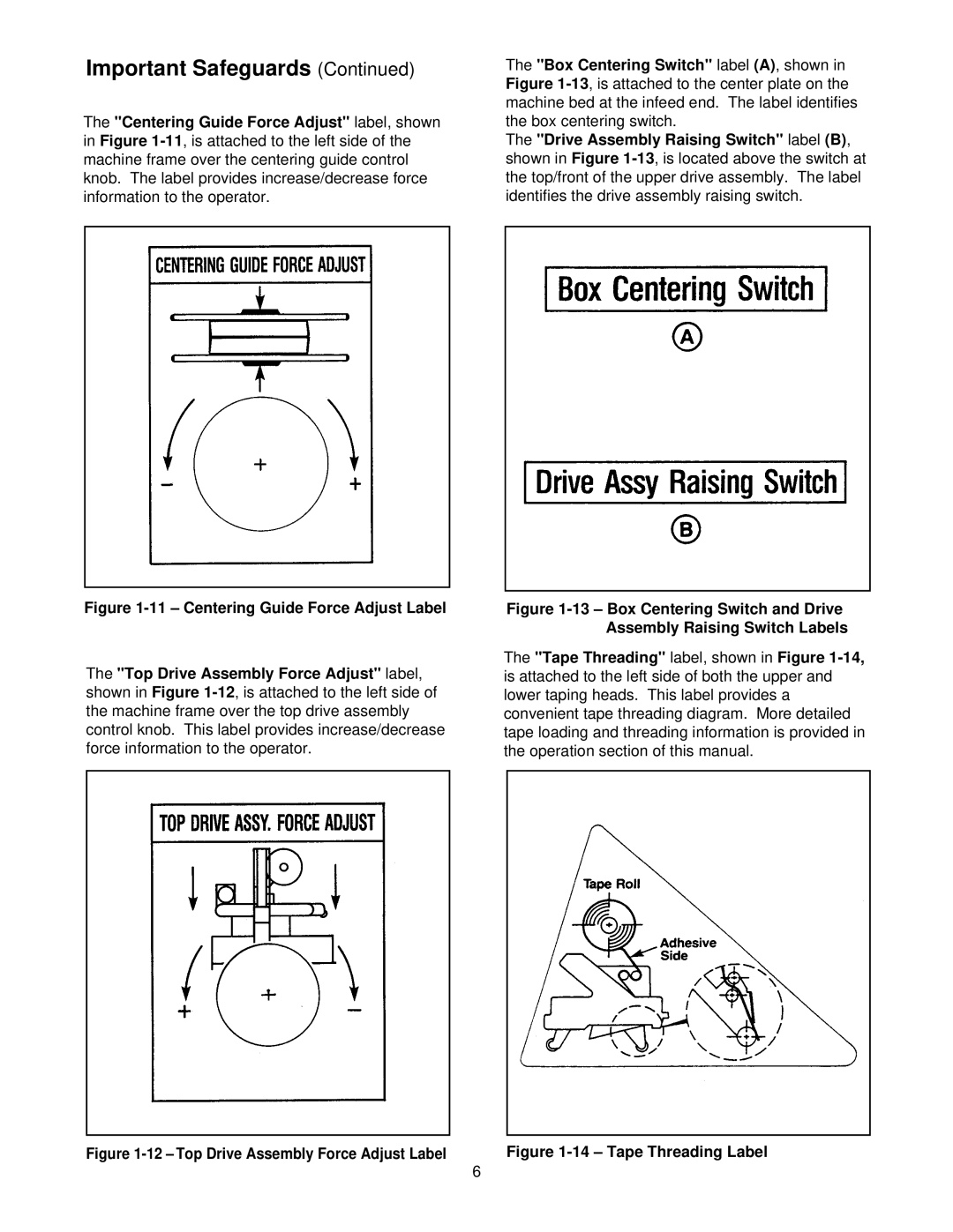 3M 39600 manual Tape Threading Label 