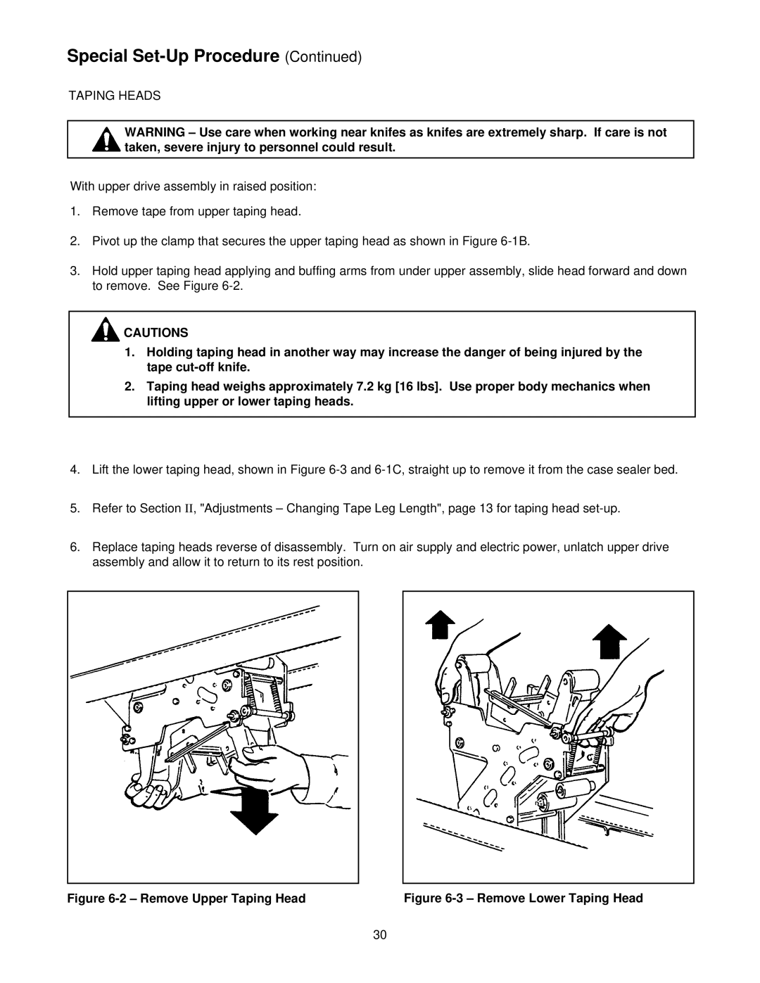 3M 39600 manual Remove Upper Taping Head 