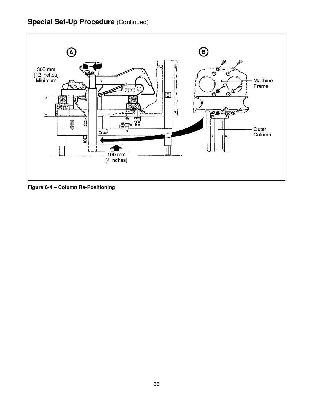 3M 39600 manual Column Re-Positioning 