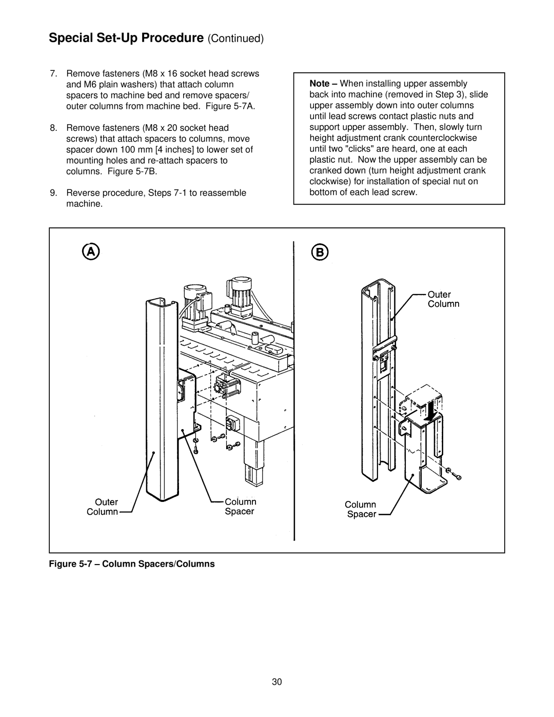 3M 39600 manual Column Spacers/Columns 