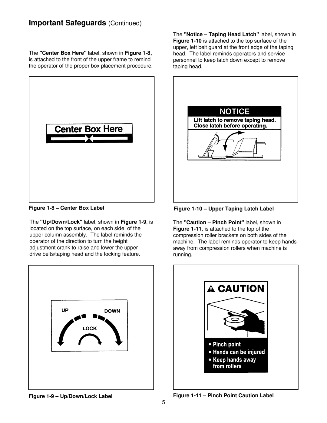 3M 39600 manual Center Box Label 