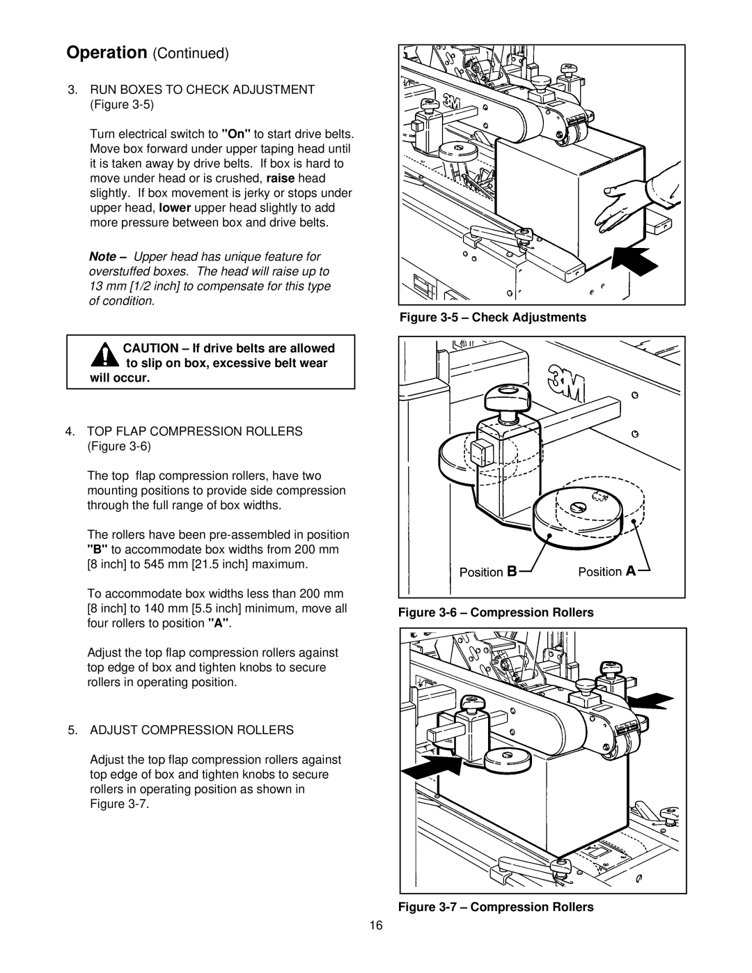 3M 39600 manual Will occur, Check Adjustments 