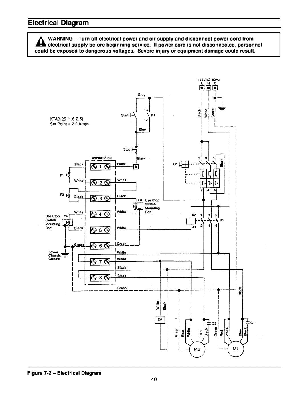 3M 39600 manual Electrical Diagram 