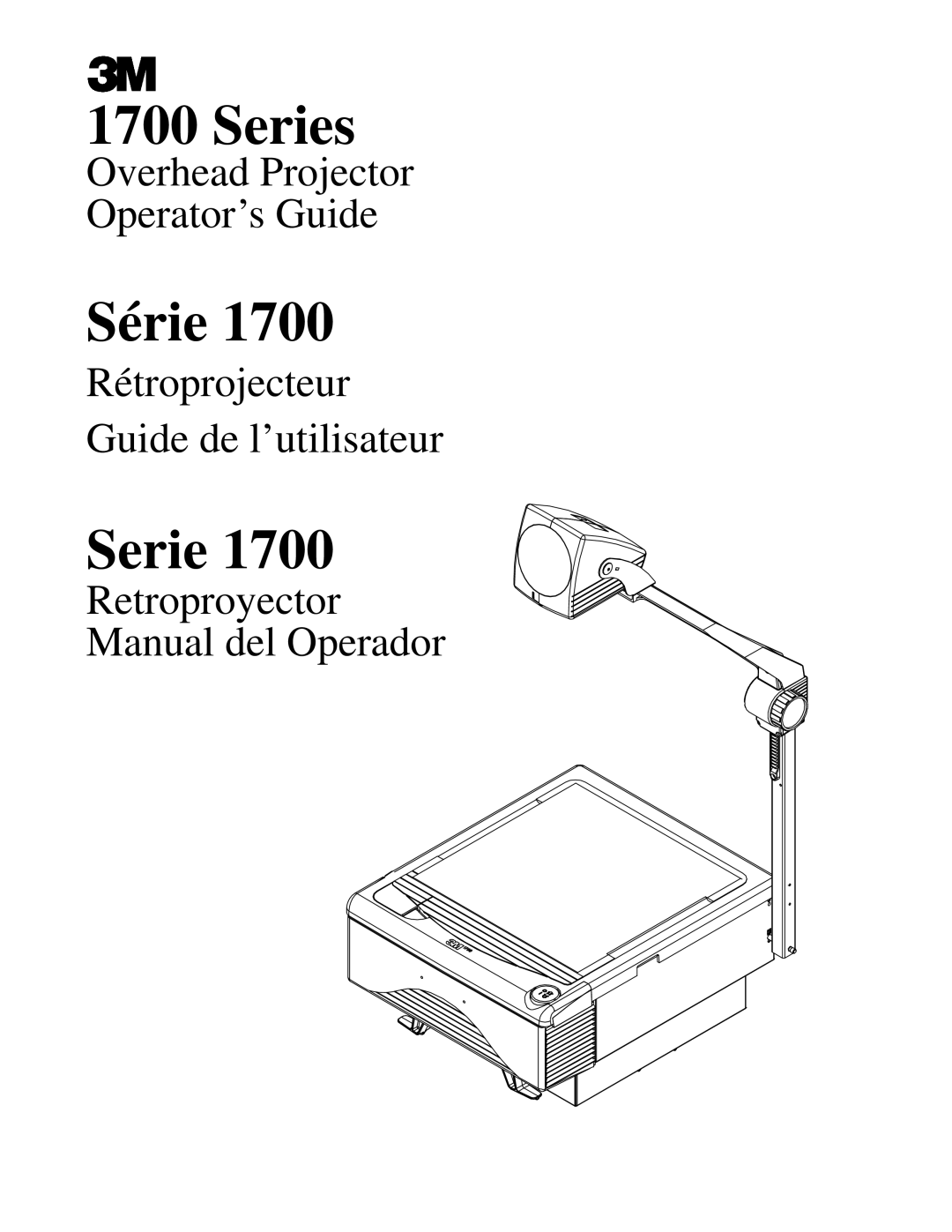 3M 3M 1700 manual Series 