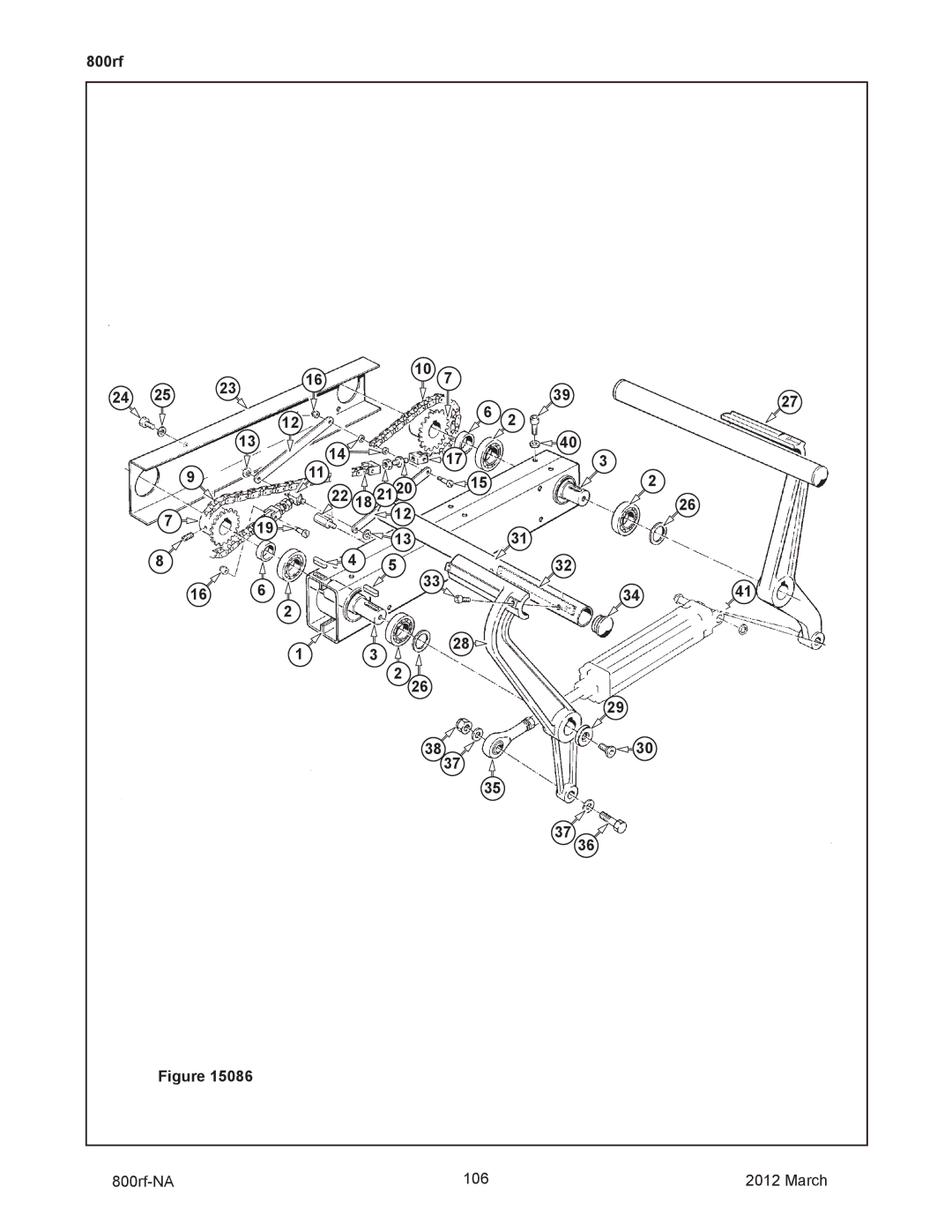 3M 40800 manual 800rf 800rf-NA 106 March 