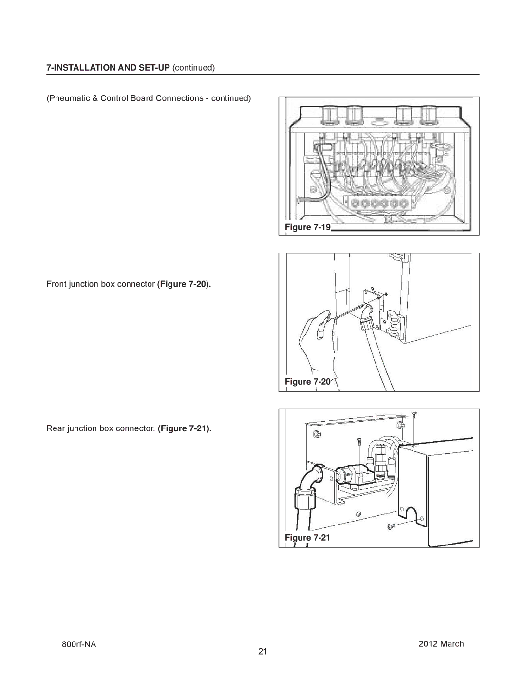 3M 800rf, 40800 manual Installation and SET-UP 