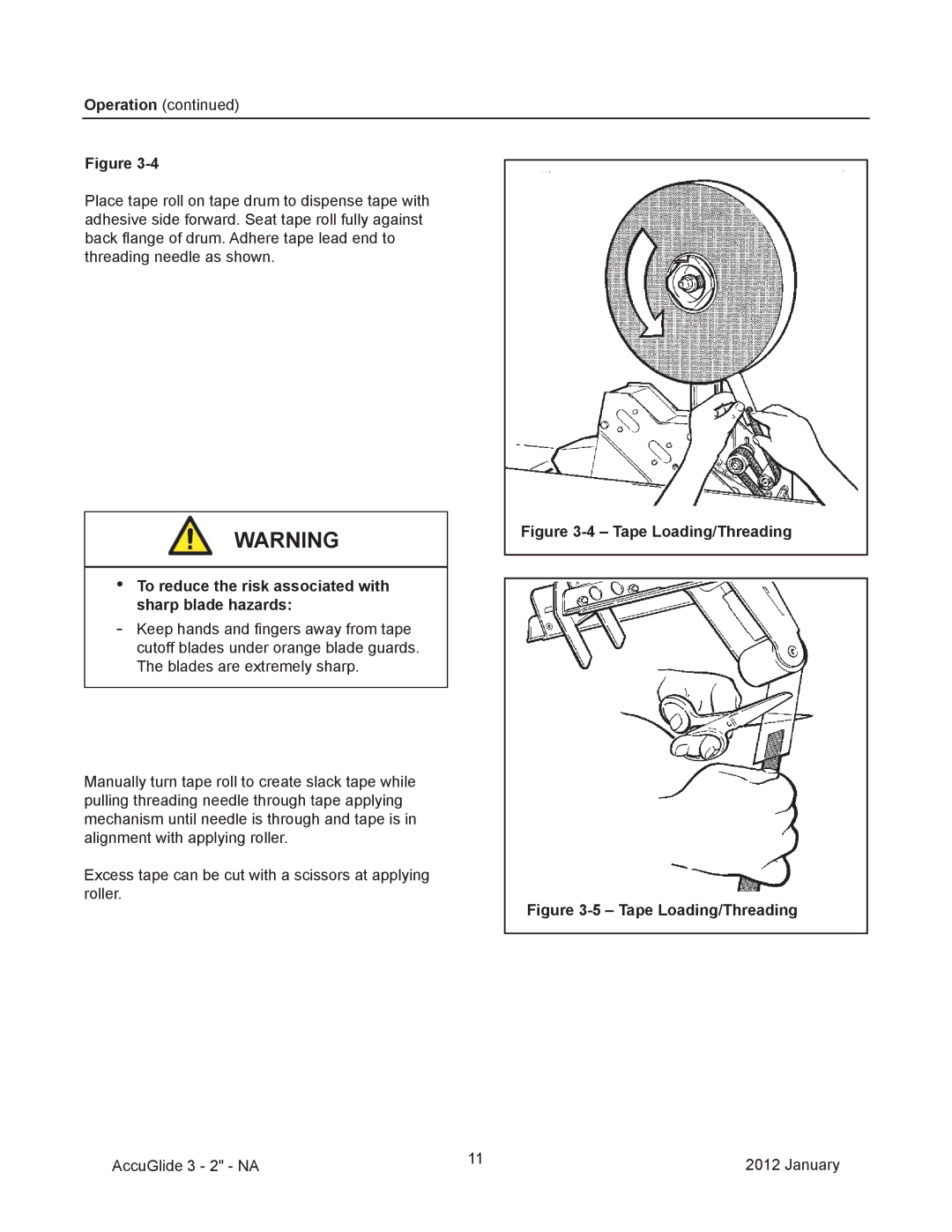 3M 40800 operating instructions AccuGlide 3 2 NA January 