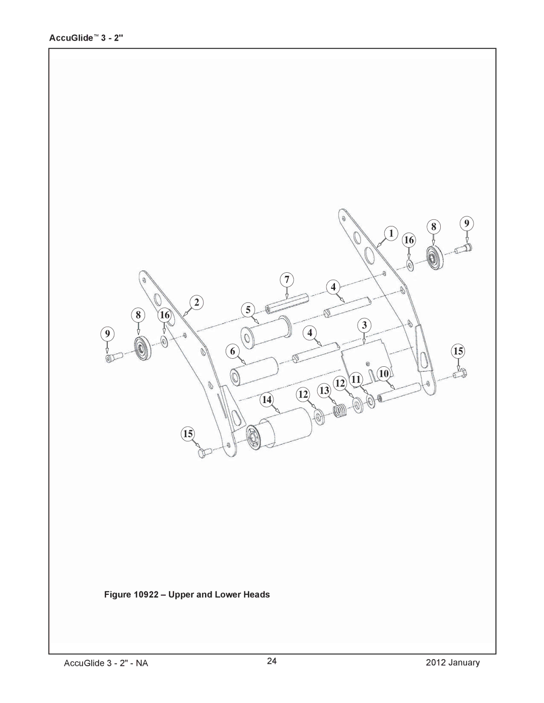 3M 40800 operating instructions Upper and Lower Heads 