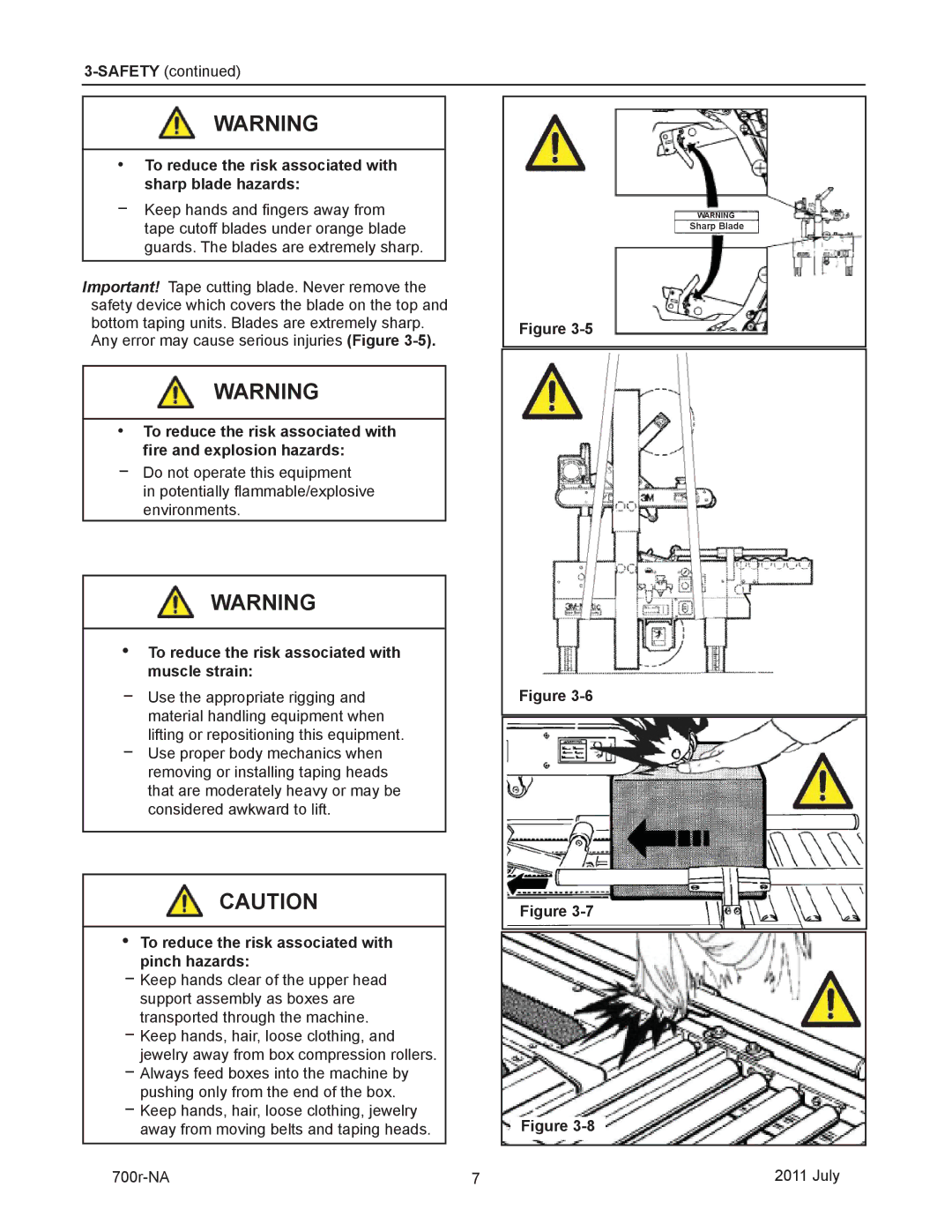 3M 40800 To reduce the risk associated with sharp blade hazards, To reduce the risk associated with muscle strain 