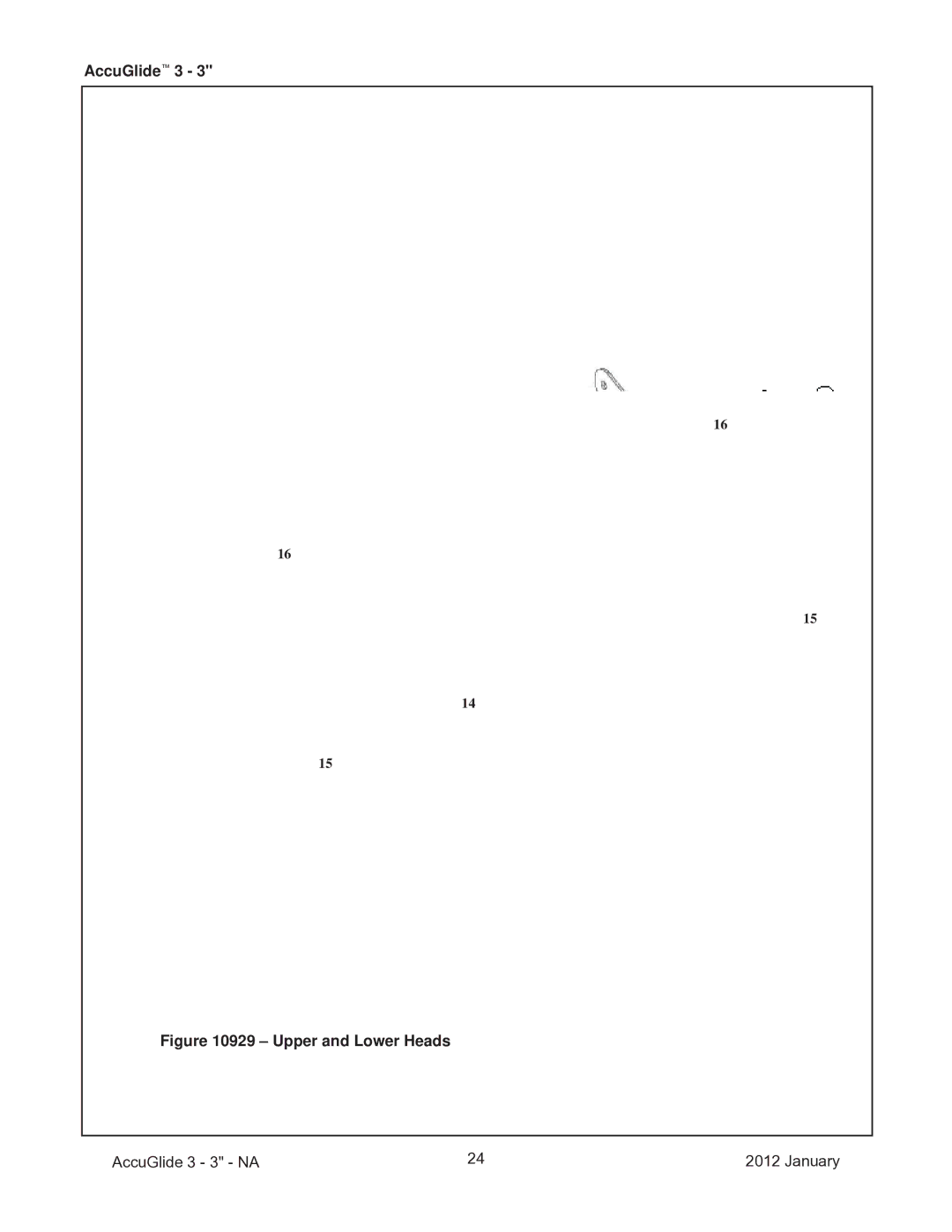 3M 40800 operating instructions Upper and Lower Heads 