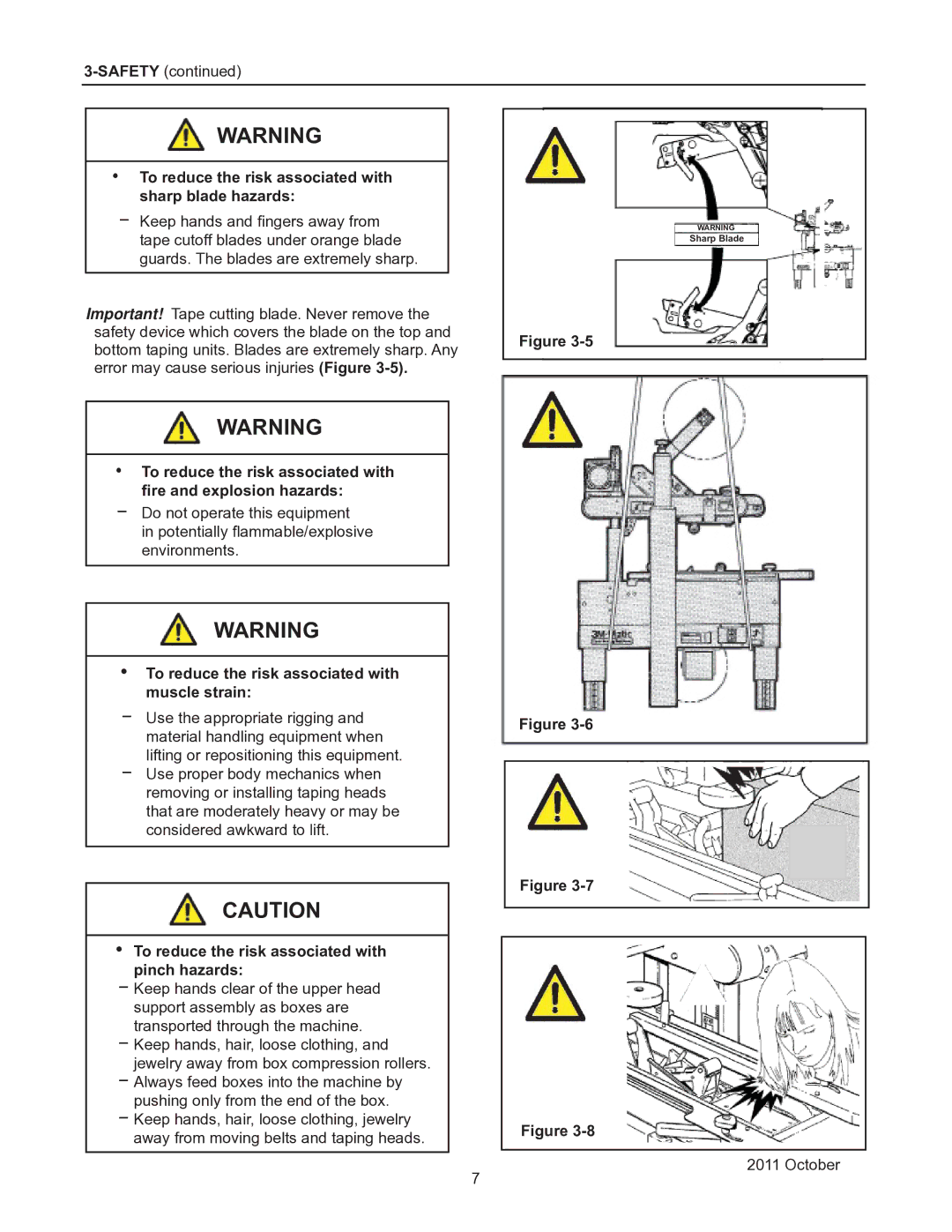 3M 40800 To reduce the risk associated with sharp blade hazards, To reduce the risk associated with muscle strain 